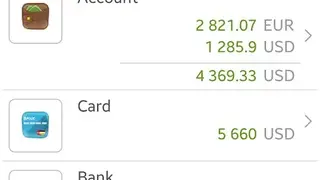 My Wallets screenshot
