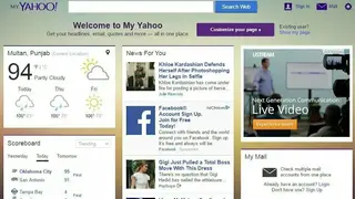 My Yahoo screenshot