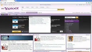 My Yahoo screenshot