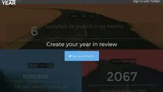 My Year screenshot