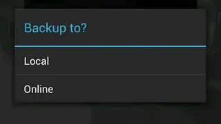 MyBackup screenshot