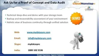myDataSync screenshot