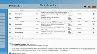 MyDefrag screenshot