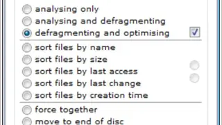 MyDefragGUI screenshot