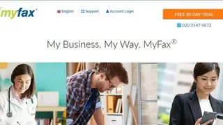 MyFax screenshot
