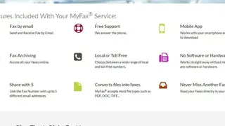 MyFax screenshot