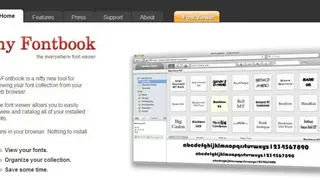 MyFontbook Font Viewer screenshot