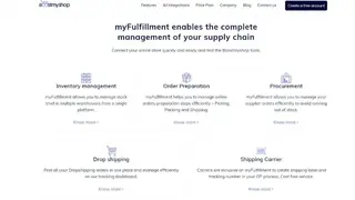 myFulfillment screenshot