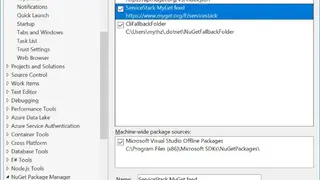 MyGet screenshot
