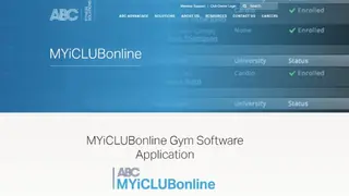 MyiClubOnline screenshot