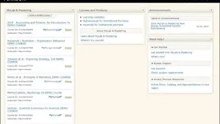 MyLab screenshot