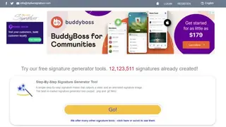 MyLiveSignature screenshot