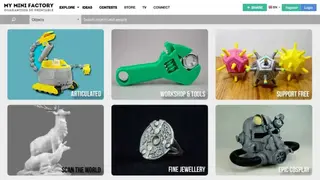 MyMiniFactory screenshot