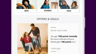 Myntra screenshot