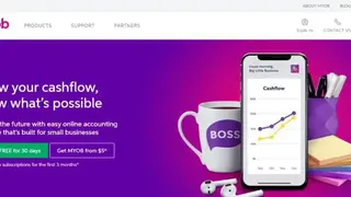 MYOB screenshot