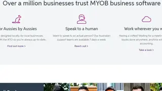 MYOB screenshot