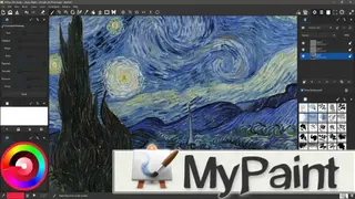 MyPaint screenshot