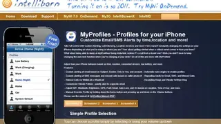 MyProfiles screenshot