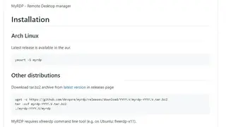 MyRDP screenshot