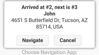 MyRoute Multi Stop Navigation screenshot