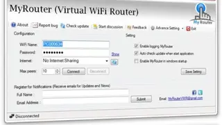 MyRouter screenshot