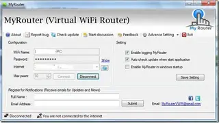 MyRouter screenshot