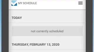 MySchedule screenshot