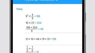 MyScript Calculator 2 screenshot