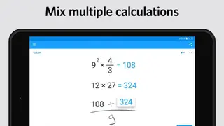 MyScript Calculator 2 screenshot