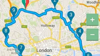 MySmartRoute Route Planner screenshot