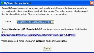 MySpeed Visualware screenshot