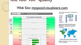 MySpeed Visualware screenshot