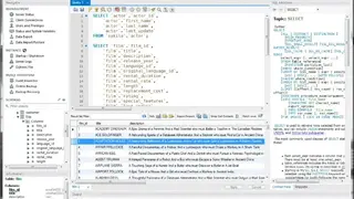 MySQL screenshot