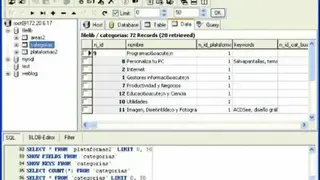 MySQL-Front screenshot