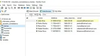 MySQL-Front screenshot
