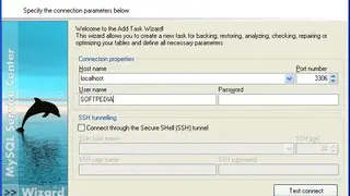 MySQL Service Center screenshot