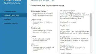 MySQL Service Center screenshot