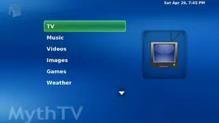 MythTV screenshot