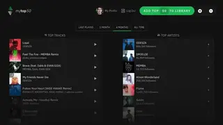MyTop50 screenshot