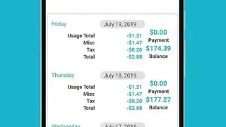 MyUsage screenshot