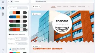 MyWebsite screenshot