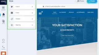 MyWebsite screenshot
