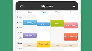 MyWeek screenshot