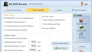 Mz Ram Booster screenshot