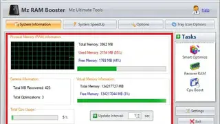 Mz Ram Booster screenshot