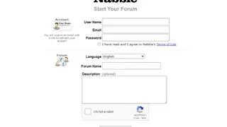 Nabble screenshot