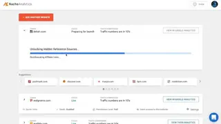 Nacho Analytics screenshot