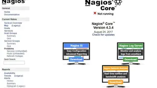 Nagios Core screenshot