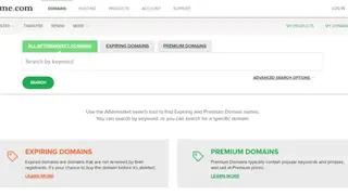 Name Expiring Domains screenshot