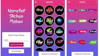 Name Sticker Maker screenshot